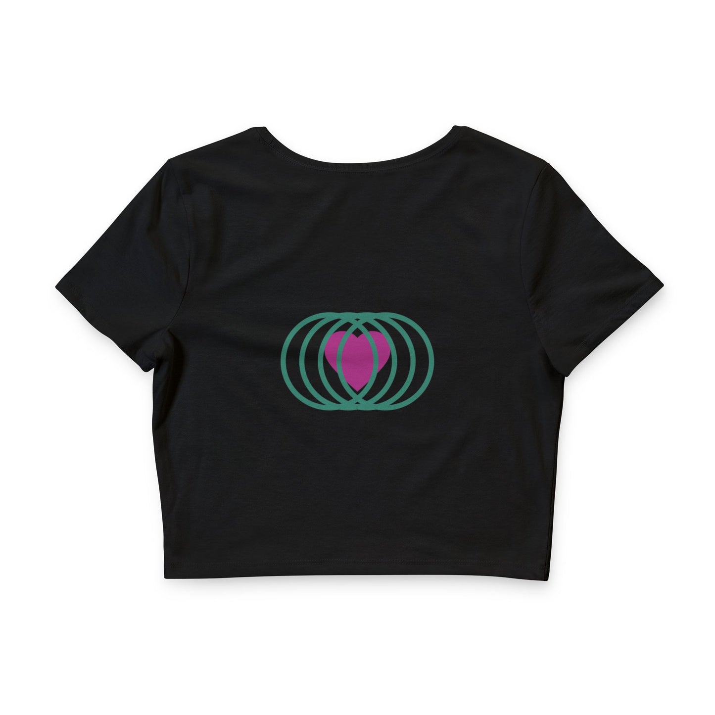 Sunflower Bouquet Crop Tee — Floral Graphic Women’s Crop Top