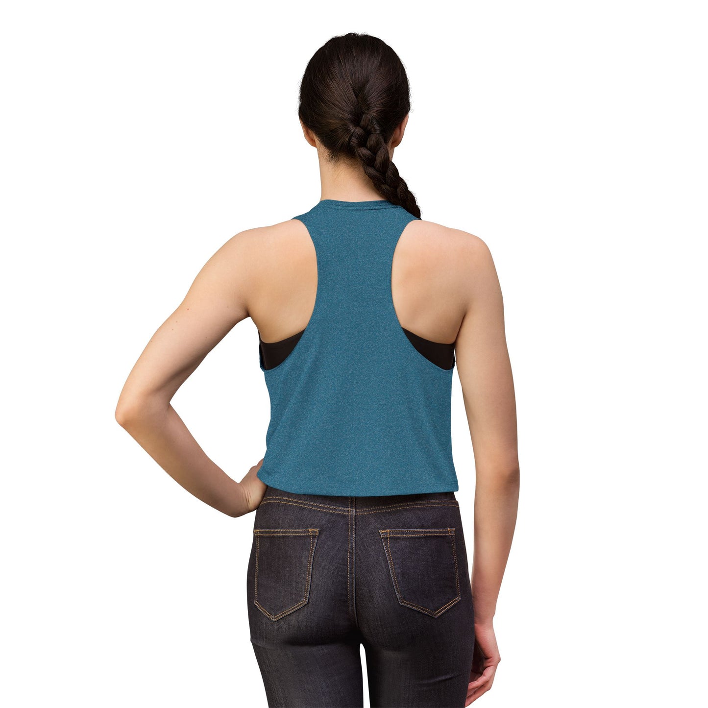 Gamer Controller Crop Top — Neon Retro Video Game Tee for Women