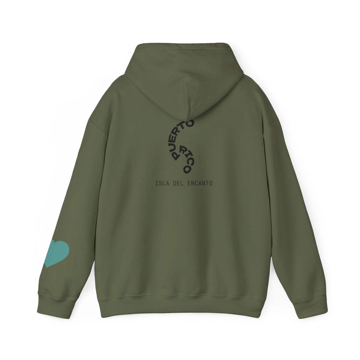 Unisex Heavy Blend™ PR Soul Hoodie | Arte cultural con coquí | Puerto Rico