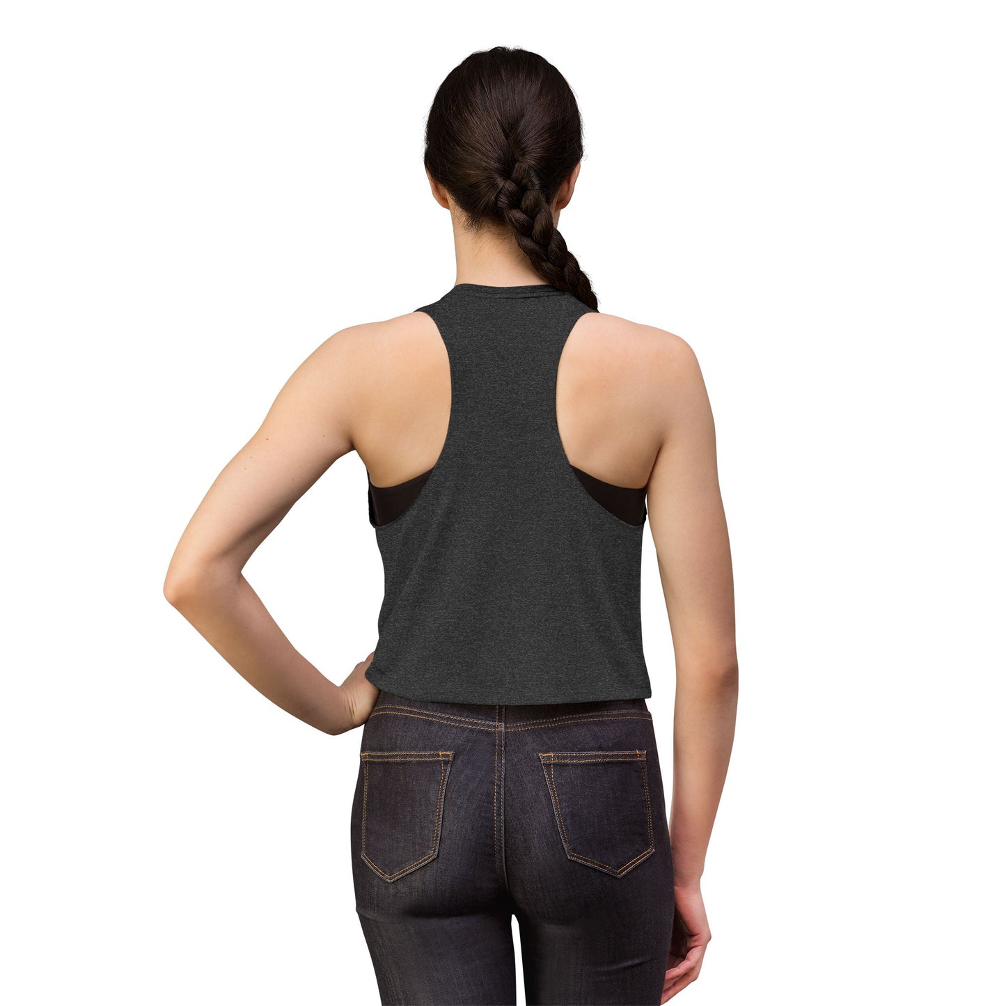 Gamer Controller Crop Top — Neon Retro Video Game Tee for Women